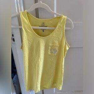 Women’s Ivory Ella yellow tank, size S